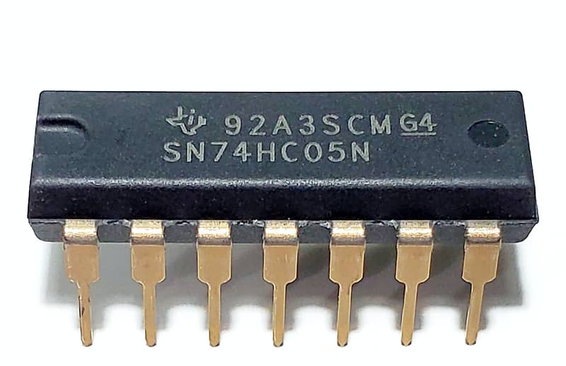 SN74HC05N 74HC05 Hex Inverters With Open-Drain Output | Reverb