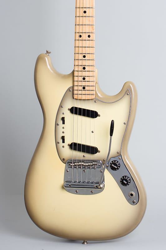 Fender Mustang Antigua Solid Body Electric Guitar (1979