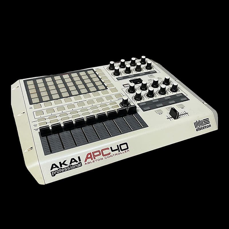 Akai Production APC40 White Ableton Performance Controller Midi Live DJ  Mixer