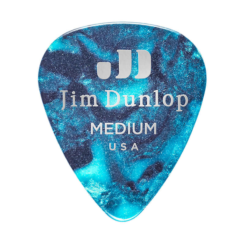 Dunlop 483P11MD Celluloid Standard Classics Medium Guitar Picks (12-Pack) image 1