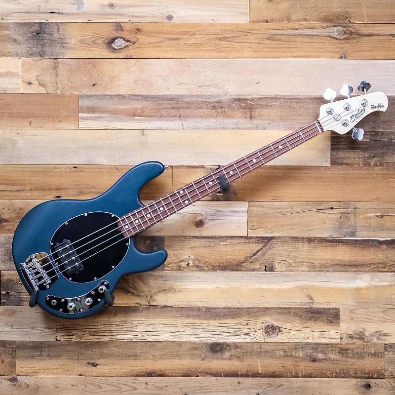 Open Box Sterling by Music Man SUB StingRay Ray4 Bass, Trans Blue