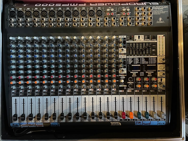 Behringer Europower PMP5000 2010 Black Reverb