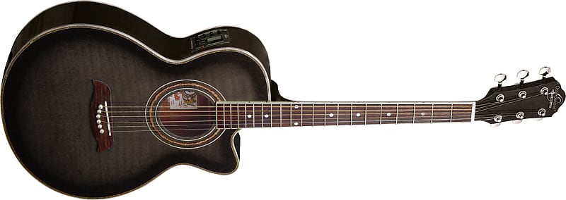 Oscar Schmidt OG10CEFTB Concert Acoustic/Electric Cutaway | Reverb