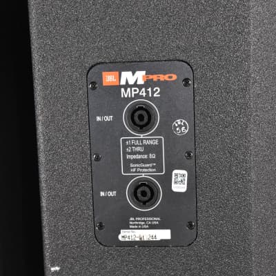 JBL MP412 12" Two-Way Passive Speaker (PAIR) CG003XR image 7