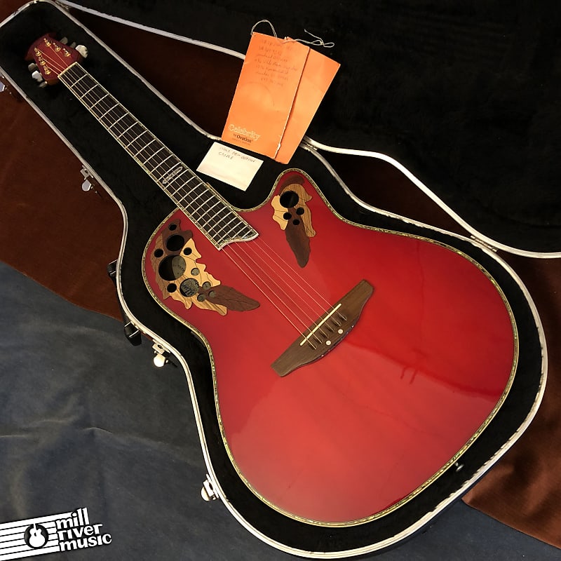 ち*り様 【ヴィンテージ】Ovation セレブリティ Model No. CP Ovation Celebrity CP-2001 Limited Edition Acoustic Guitar