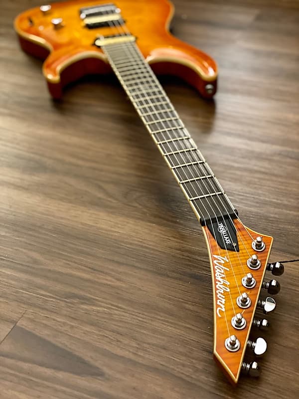 【paruページ②】 Washburn PXS200 FHB Parallaxe in Flame Honey Burst | Reverb
