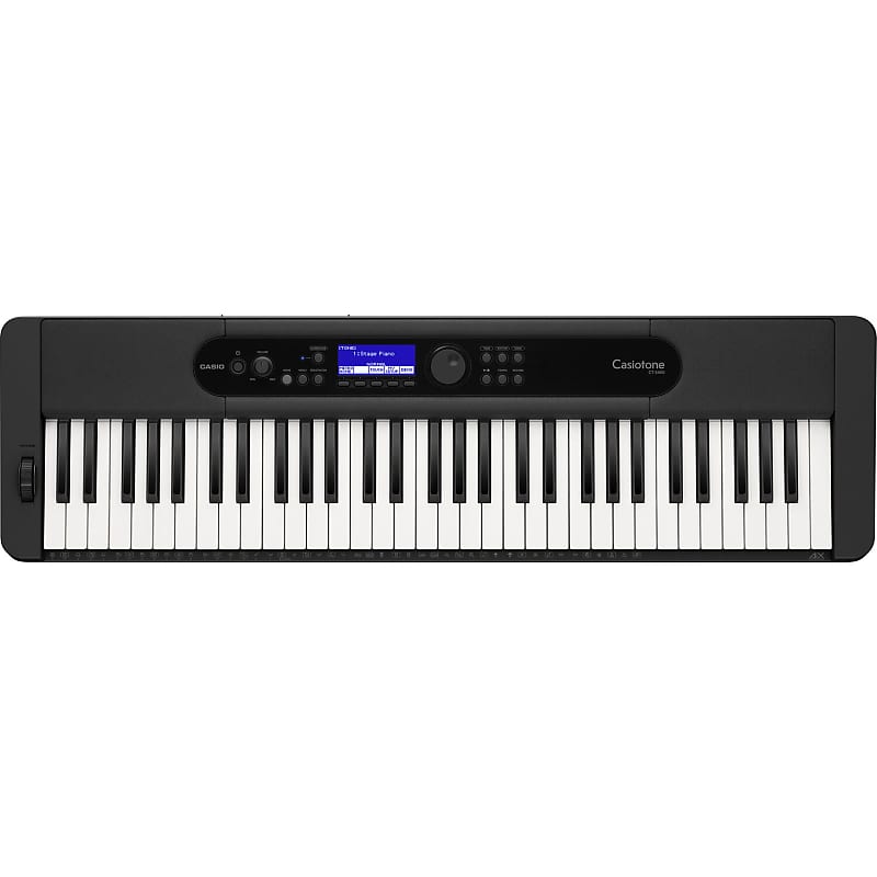 Casio CT-S400 61-Key Ultra-Portable Arranger Keyboard w/ Touch Responsive Keys image 1