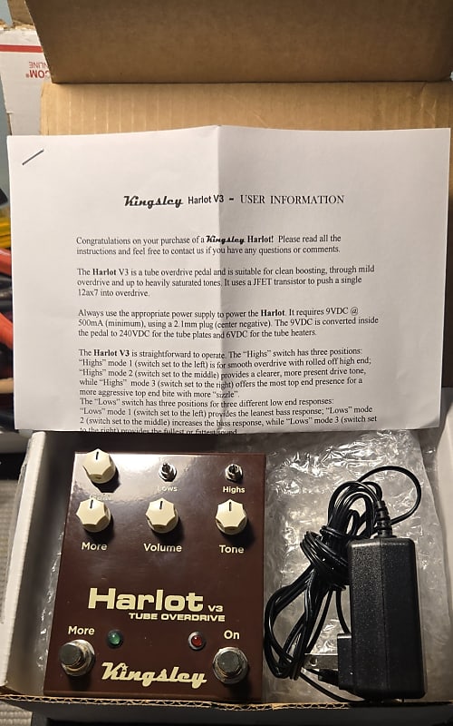 Kingsley Harlot V3 | Reverb