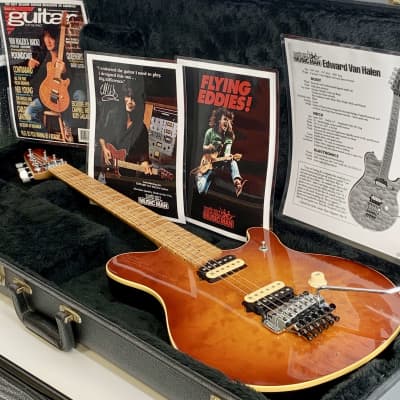 1992 Ernie Ball Music Man EVH ★ SUNBURST Edward Van Halen Signature Guitar  =\//-/= image 23