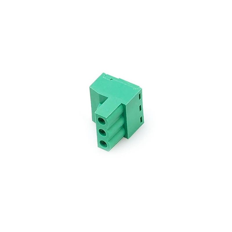 Hosa PHX-100F | Phoenix 3 Pole Female Single Pair Cable Connector image 1