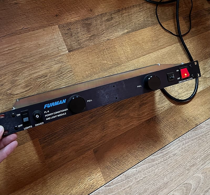 Furman Pl 8 Power Conditioner And Light Module Shelly Lighting