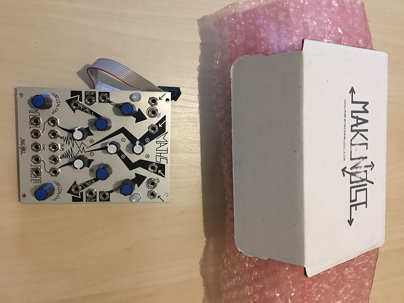 Make Noise Maths V1 lightning bolts/blue knobs 2010 2013 Reverb