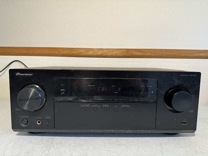 Pioneer VSX-523 deals AV Receiver - Black Tested/working & Remote