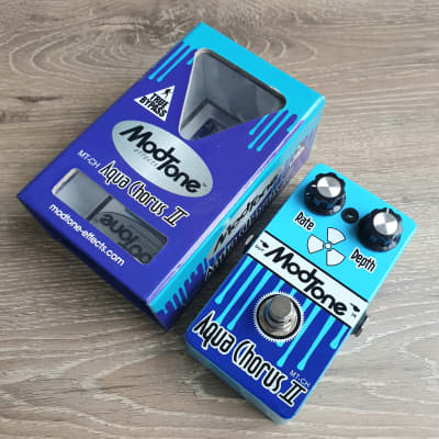 Modtone Aqua Chorus II MT-CH Analog Chorus Guitar Effects Pedal w/box for sale