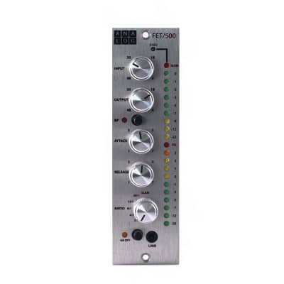 Hairball Audio Fet/500 Rev F Silver Face 1176 API 500 Series Compressor image 1