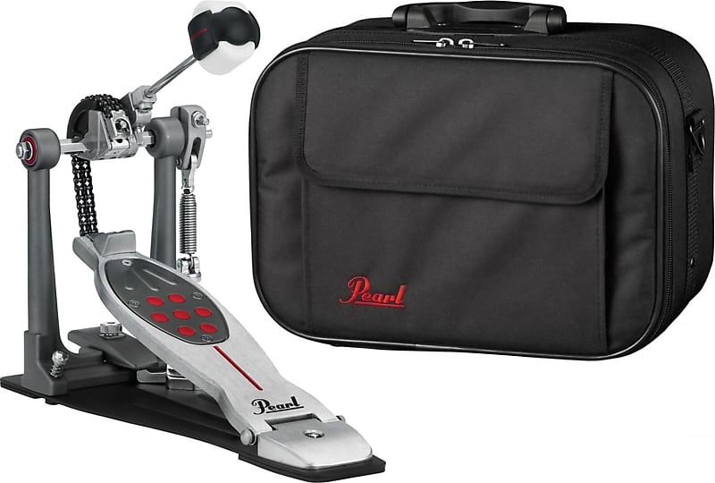 Pearl P2050C Eliminator Red Line Single Bass Drum Pedal image 1