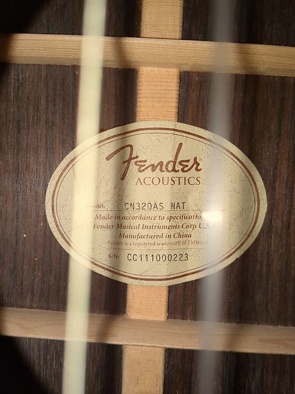 FENDER CN-240SCE V2 Thinline エレガット入手