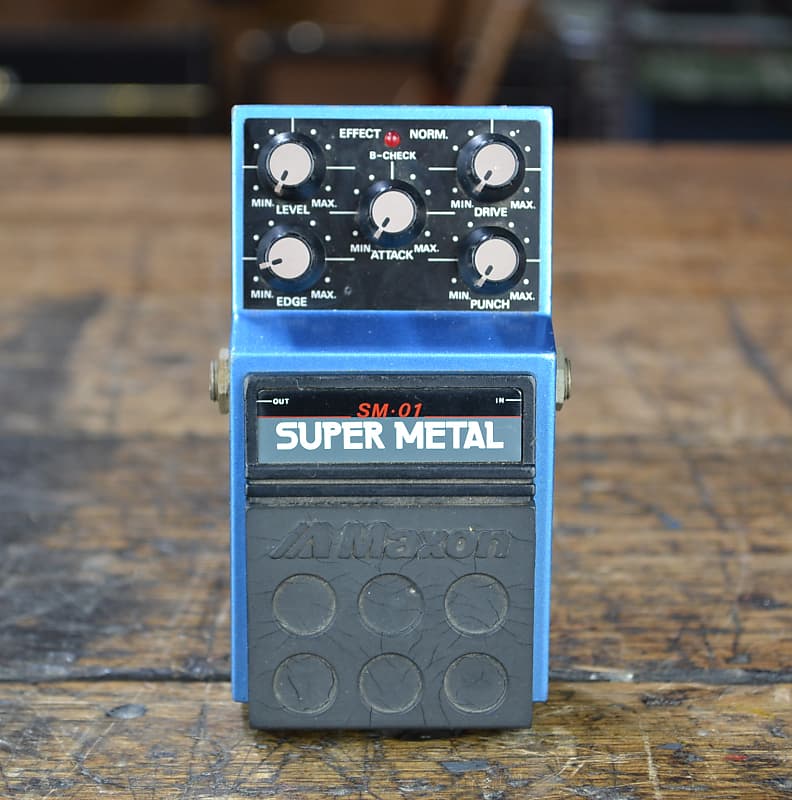 Maxon SM-01 Super Metal 80's | Reverb