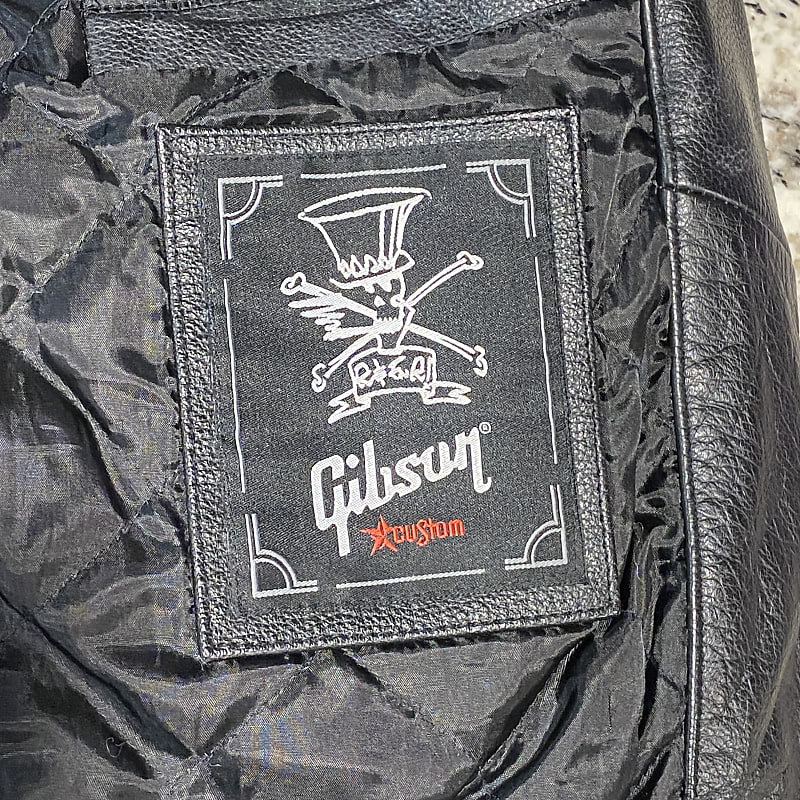 2008 Gibson VOS Slash Leather Jacket - Black | Reverb
