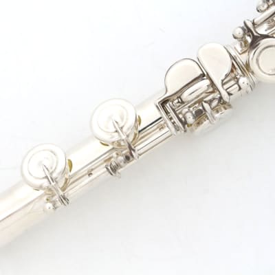 YAMAHA Flute YFL-614 Silver plated finish, all tampos replaced [SN 005848] (03/28) image 7