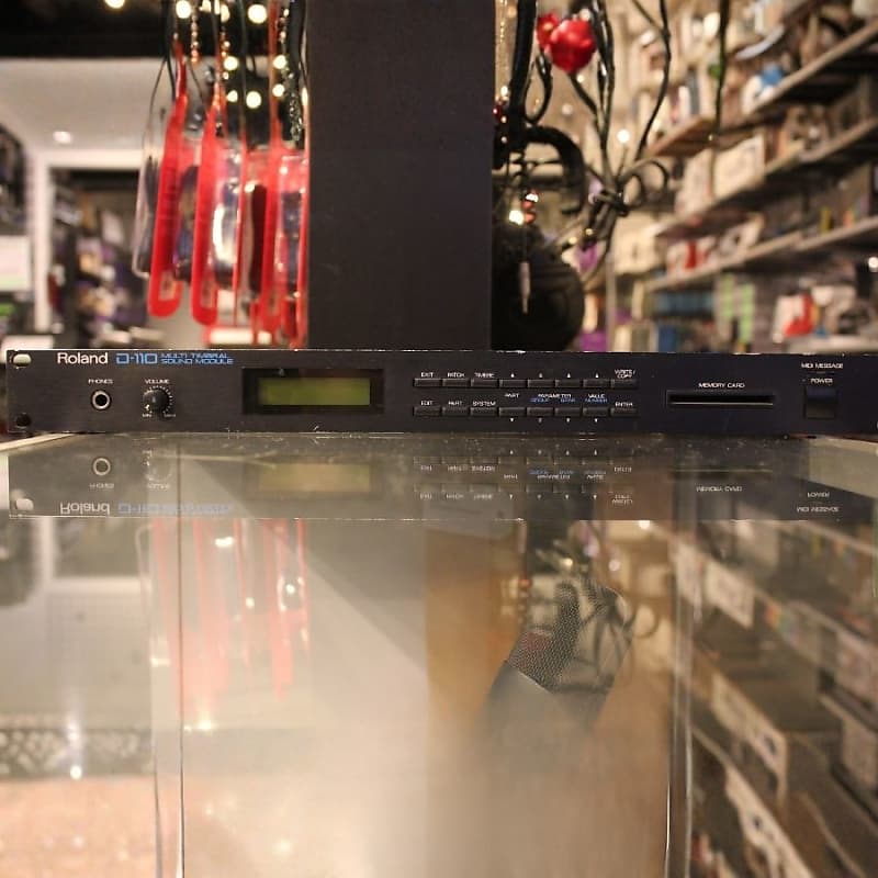 Roland・ローランド MIDI 音源モジュール 「D-110」 Roland D-110 with PG-10 