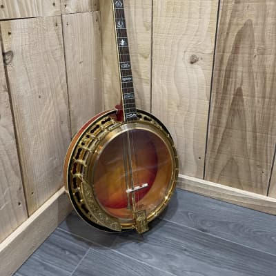 Maya banjo gold 4 strings années 70 - gold sunburst for sale