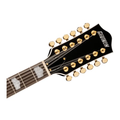 Gretsch G5422G-12 Electromatic Classic Hollow Body Double-Cut 12-String Guitar with Gold Hardware and Laurel Fingerboard (Right-Handed, Single Barrel Burst) image 5
