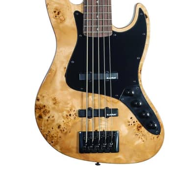 Michael Kelly Guitar Co. Custom Collection Element 5R Burl Electric Bass image 1