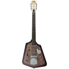 Eastwood Guitars California Rebel - Redburst - Vintage 1960's Domino -inspired electric guitar - NEW! image 5