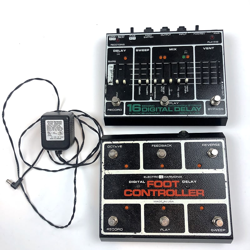 Electro-Harmonix 16 Second Digital Delay with Foot Controller and