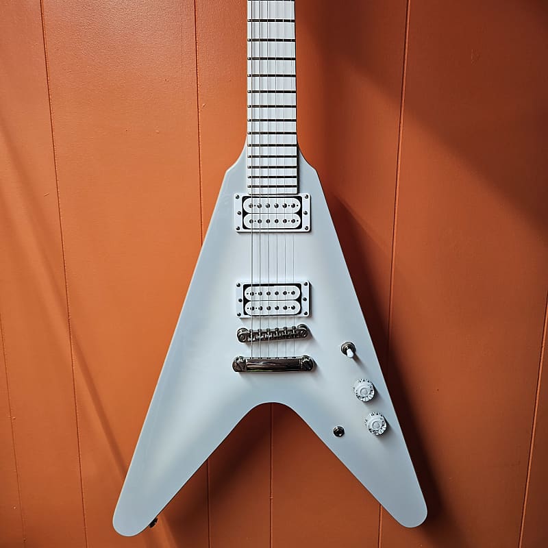 Epiphone Brendon Small Signature Snow Falcon Flying V 2017 2019 Snow Burst