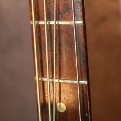 Video Demo 1966 Conrad Model 1246 Full Scale Bass Guitar New Strings Original Soft Shell Case image 5
