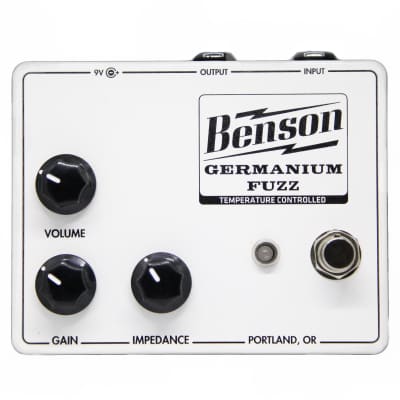 Benson Amps Germanium Fuzz ファズ ギター 歪みペダル Benson Amps Germanium Fuzz | Reverb