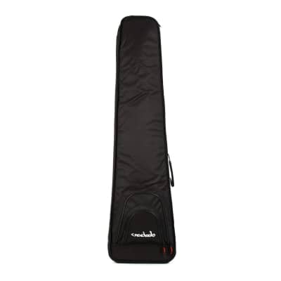 Jackson Polyester Made and Travel-Friendly Gig Bag for JS Bass with Jackson Logo and Two Zipper Compartments (Black) image 6