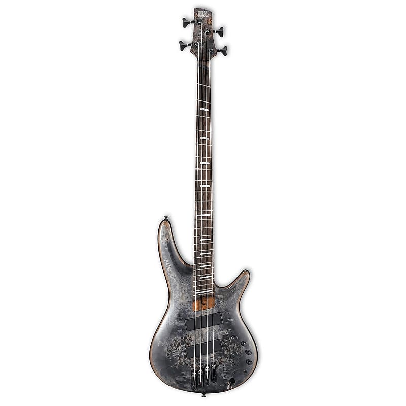 Ibanez SRMS800 Soundgear Poplar Burl Top Multi-Scale Fanned-Fret 4-String Bass image 1