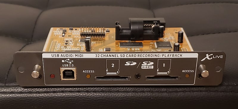 Computer Recording Audio Interfaces Behringer X-LIVE X32 Expansion