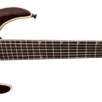 Jackson Concept Series Soloist SLAT7P HT MS 7-String Electric Guitar - Ebony Satin Bourbon Burst for sale