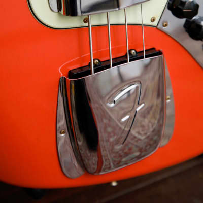 Fender Custom Shop LTD '64 Jazz Bass Journeyman Aged Fiesta Red image 7
