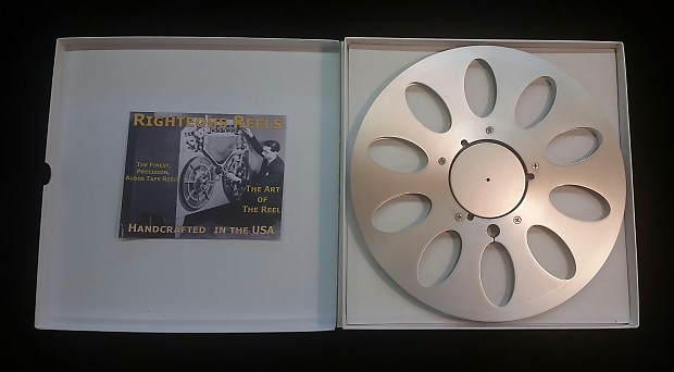 Righteous Reels 10.5 inch Metal Audio Tape Reel Made In USA Free
