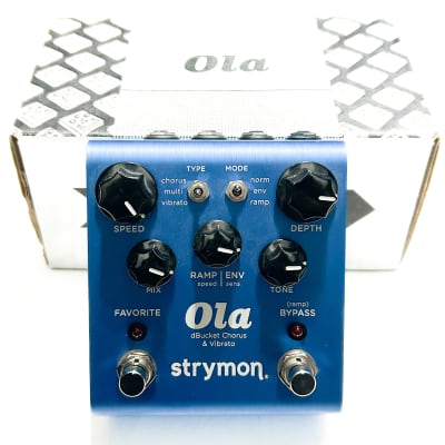 Strymon Ola dBucket Chorus & Vibrato Pedal