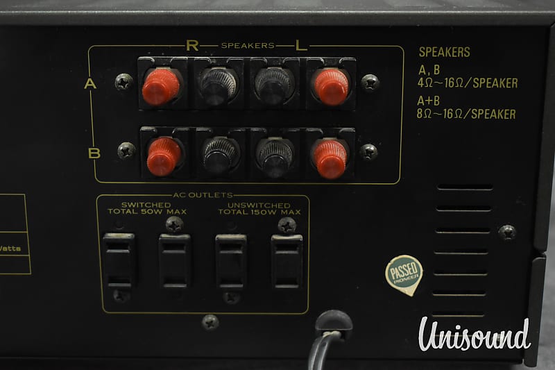 Pioneer SA-8800 II Stereo Integrated Amplifier in Excellent | Reverb