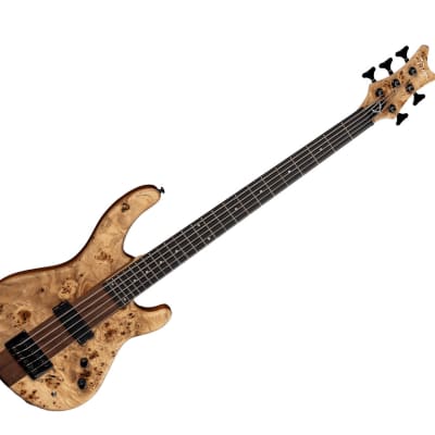 Dean Edge Pro Select 5-String Bass Guitar - Burled Poplar - Used image 1
