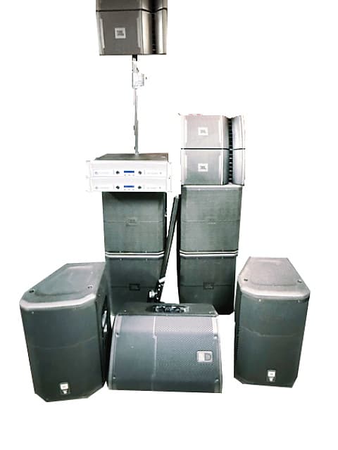 JBL Pro VRX Système SONO JBL VRX pro - 4x915S + 4x928LA + 2XTi6000 + optional JBL stage monitors as NEW image 1