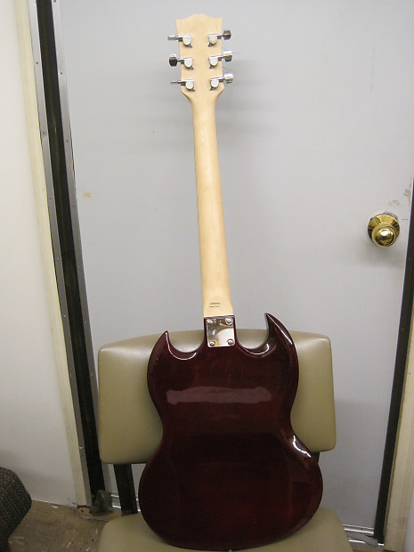 Maestro By Gibson Dark Red SG Electric Guitar With Original Maestro By Gibson Dark Red SG Electric Guitar With Original