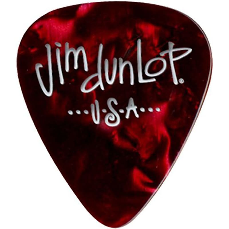 Dunlop 483P09MD Celluloid Classic Confetti Electric Guitar Picks Medium 12-Pack image 1