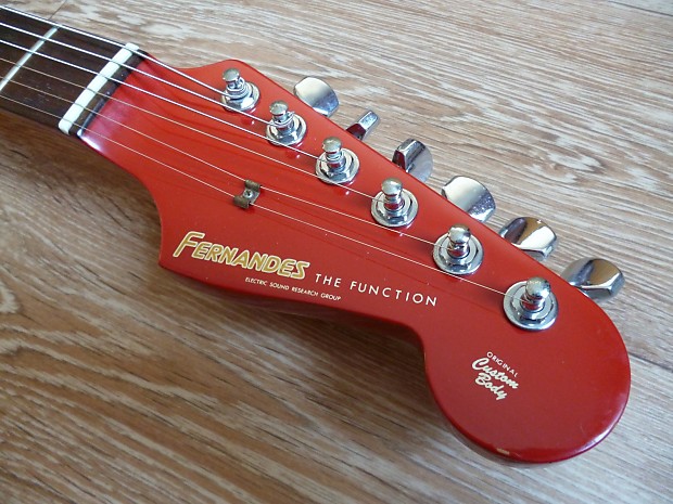 Fernandes The Function SSH-40 Stratocaster 1980s Red | Reverb Fernandes The Function SSH-40 Stratocaster 1980s Red | Reverb