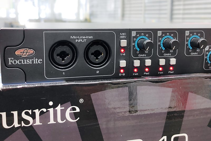 Focusrite Saffire Pro 40 Firewire Audio Interface | Reverb Canada