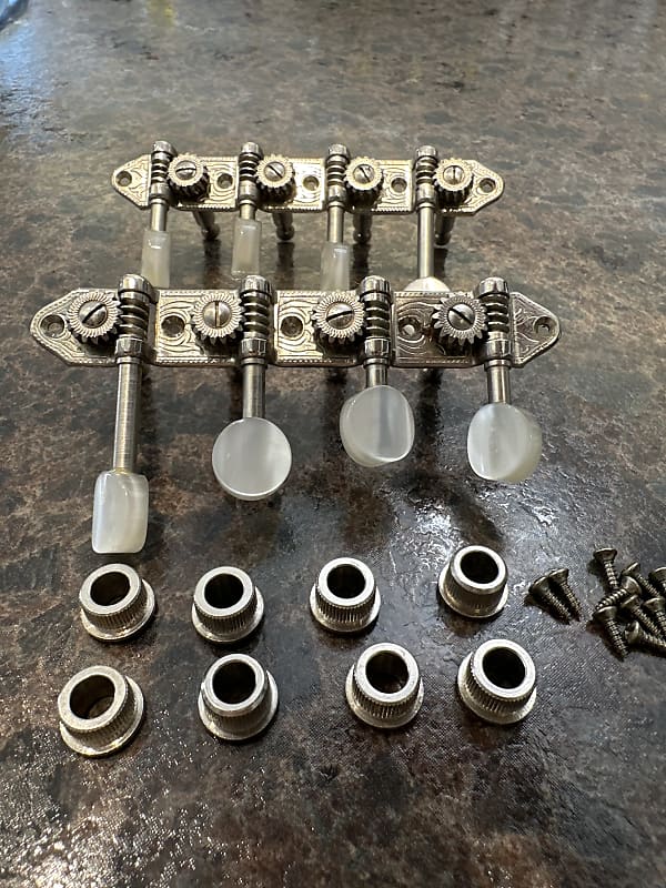 Unbranded F style mandolin tuners with grommets and screws Reverb