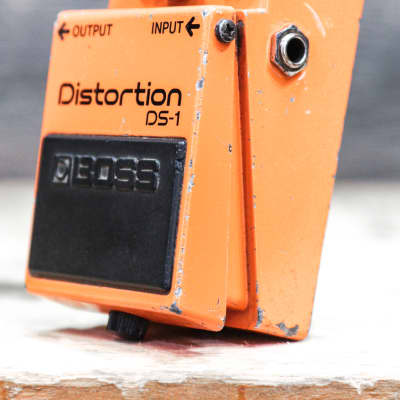 Boss DS-1 Distortion Made in Japan (Black Label) Classic Distortion Effect Pedal image 2