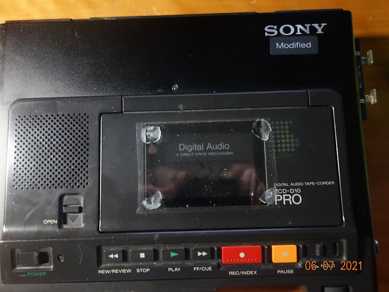 Sony TCD-D10 modified (PRO II) DAT recorder/player in excellent
